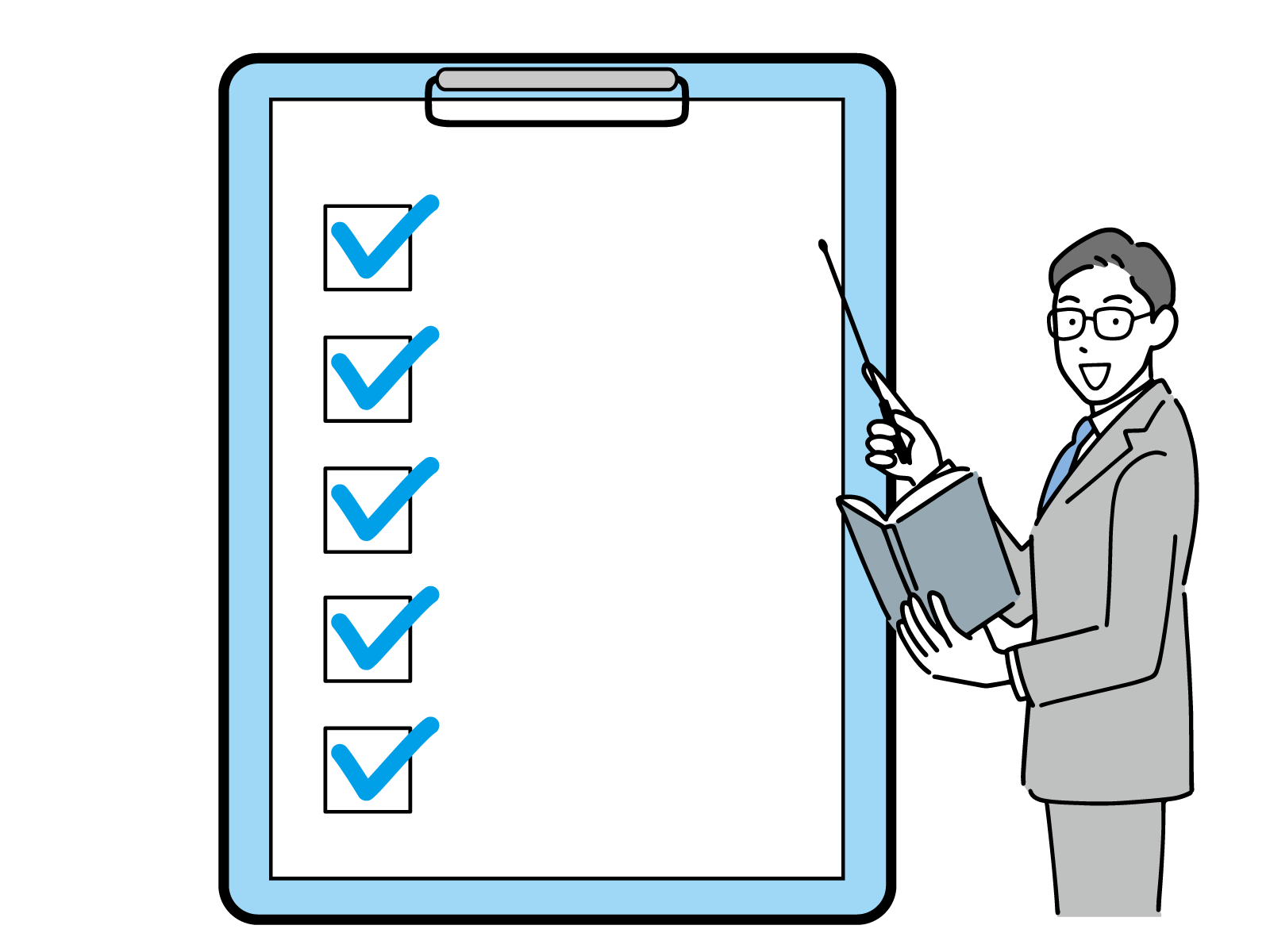 理解度チェックのイメージ