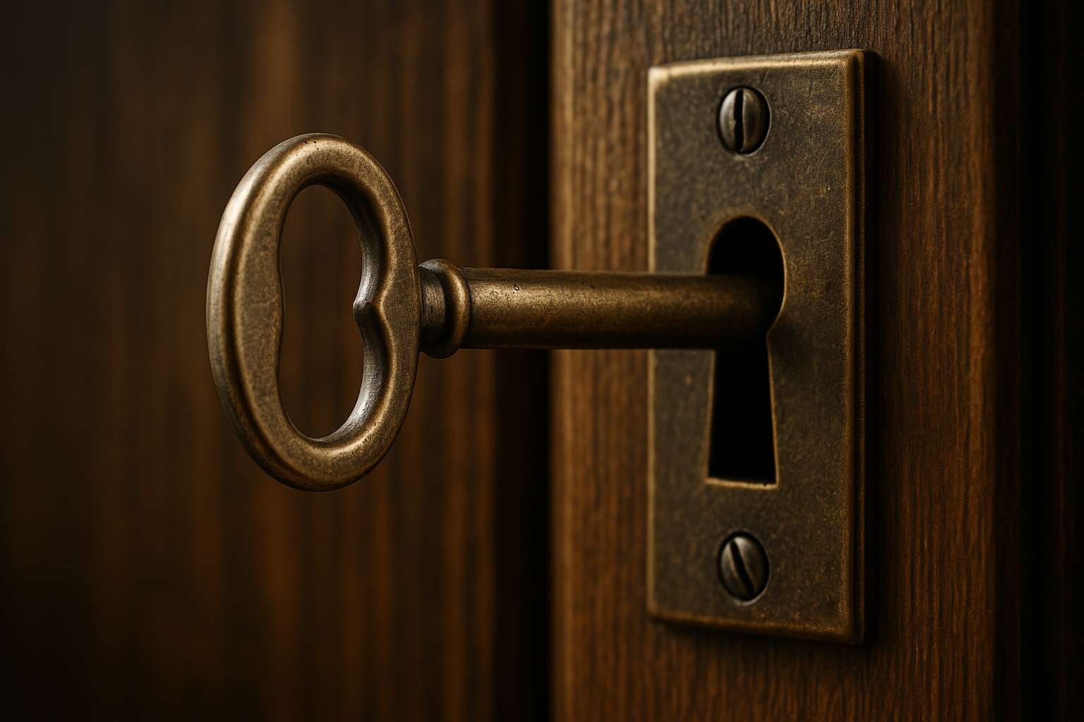 鍵と鍵穴のイメージ